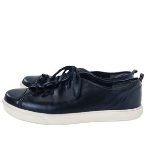 COLE HAAN Grandpro Black Leather Lace Up Sneakers size 10.5